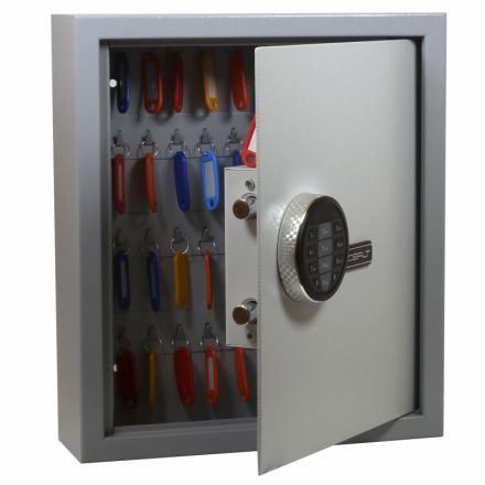 Шкаф для ключей COBALT KEY-50 на 50 ключей с брелоками, эл. замок Шкаф для ключей COBALT KEY-50 на 50 ключей с брелоками, эл. замок