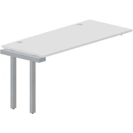 Столешница Easy Project 1580х680х25 (2 отв.)  Белый DFTG158X68BL