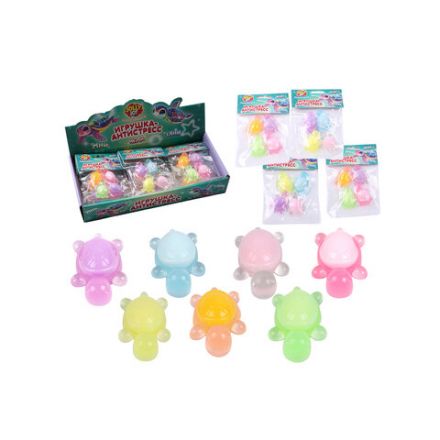 Игрушка-антистресс "ЧЕРЕПАШКИ. НАБОР 4 ШТУКИ", 4 см, ассорти 7 цветов, дисплей, JOLLY JOT (ДЖОЛЛИ ДЖОТ), 665816