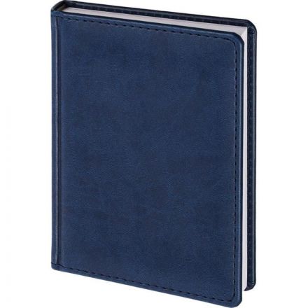 Ежедневник датированный 2026 АТТАСНЕ А6, 176л, 110х155мм Сиам, синий