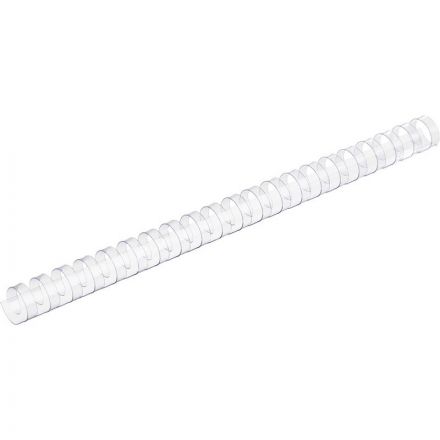 Пружины для переплета пластиковые Promega office 19мм прозр. 100шт/уп.