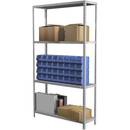 Стеллаж металлический 0MX_MS Standart 185/100x60/4 полки