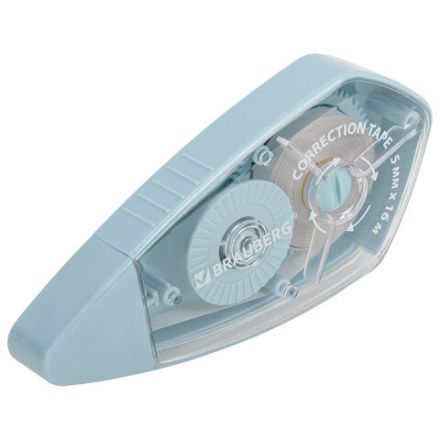 Корректирующая лента BRAUBERG REWIND, 5 мм х 16 м, ВЫГОДНАЯ УПАКОВКА 3 штуки в блистере, механизм перемотки, 272491 Корректирующая лента BRAUBERG REWIND, 5 мм х 16 м, ВЫГОДНАЯ УПАКОВКА 3 штуки в блистере, механизм перемотки, 272491