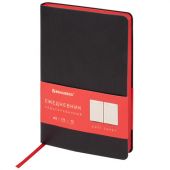 Ежедневник недатированный А5 138х213 мм BRAUBERG "Metropolis Mix", под кожу, 136 л., черный, 113294 Ежедневник недатированный А5 138х213 мм BRAUBERG "Metropolis Mix", под кожу, 136 л., черный, 113294