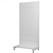 Стеллаж торговый VZTO_2150х1000х600 с перфорац белый