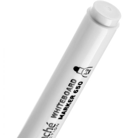 Маркер для белых досок 650, толщина линии 1-3 мм, круглый наконечник,черный Маркер для белых досок 650, толщина линии 1-3 мм, круглый наконечник,черный