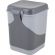 Контейнер для мусора с педалью 8 л., серый, 427