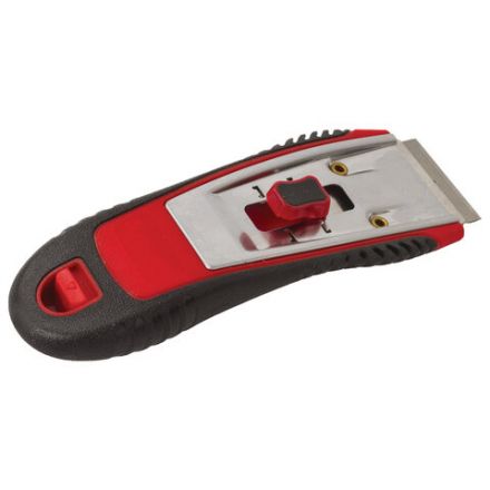 Скребок для любых поверхностей (стеклокерамика, стекло, плитка) BRAUBERG "SUPER", 5 лезвий, 606761