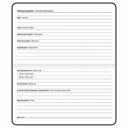 Еженедельник недатированный с резинкой 171х93 мм, BRAUBERG, твердый, 64 л., "Leopard print", 116312