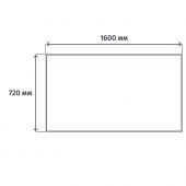 Стол Metal System Style П-обр. м/к БП.СП-4 1600x720x750 Акация Лорка/Антрац