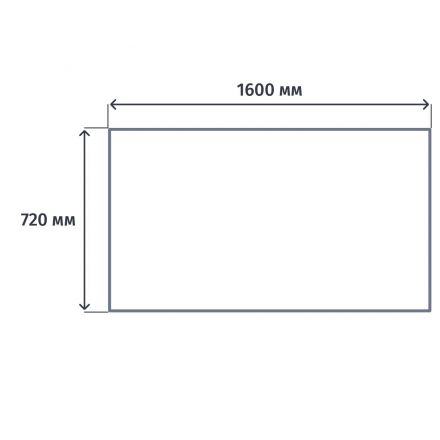 Стол Metal System Style П-обр. м/к БП.СП-4 1600x720x750 Акация Лорка/Антрац