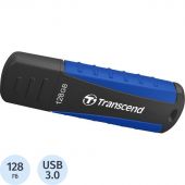 Флеш-память Transcend JetFlash 810, 128Gb, USB 3.1 G1, ч/син, TS128GJF810