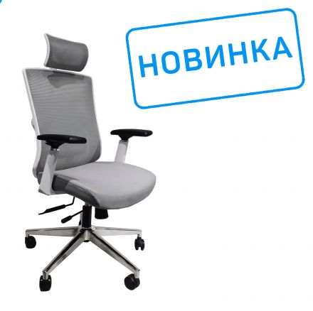Кресло RCH Step AW2320 Серая спинка/Серое сиденье