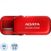 Флеш-память ADATA 64GB AUV240-64G-RRD RED Флеш-память ADATA 64GB AUV240-64G-RRD RED