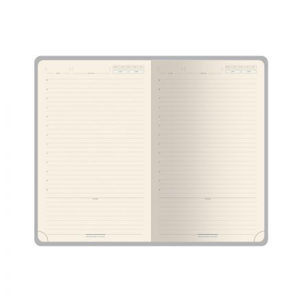 Ежедневник недатированный  А5 Premier (красный) 3-686/01