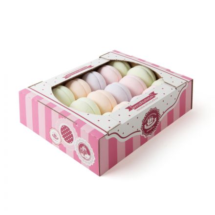 Зефир КФ Кронштадтская Франц. десерт со вкус. апельс.,клуб.,черн.и ябл.500г