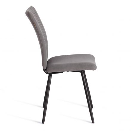 Стул обеденный Monte Carlo (2 шт. в упаковке) TREND, велюр, серый/черный, 29, 49х51х93 см Стул обеденный Monte Carlo (2 шт. в упаковке) TREND, велюр, серый/черный, 29, 49х51х93 см