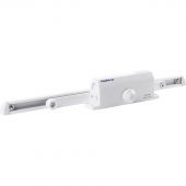 Доводчик ISPARUS SL 440 Slider (от 70 до 130 кг) (бел.) со скольз тягой