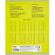 Тетрадь школьная А5, 24 л. клетка, Интенсив Желтый, 10шт/уп арт.1742298