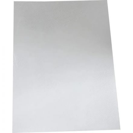 Обложки для переплета пластиковые GMP прозрачные рифлен А4 400мкм 25шт/уп