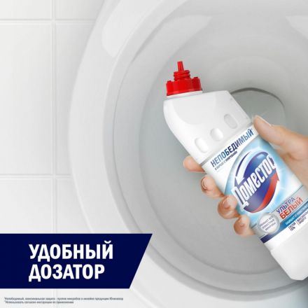Средство для сантехники Domestos ультра белый 500мл