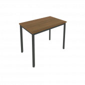 Slim Стол письменный на металлокаркасе С.СП-3.1 Орех/Антрацит металл 980*600*750