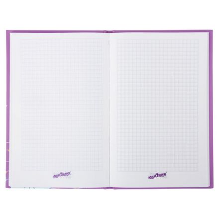 Блокнот А5 134х206 мм, 80 л., твердый, клетка, выборочный лак, ЮНЛАНДИЯ, "Единорог", 111616