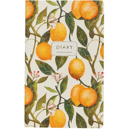 Ежедневник недатированный А5 FLEX FLORA.Lemons 3-743/25