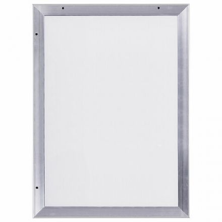 Рамка настенная с "клик"-профилем А3 (297х420 мм), алюминиевый профиль, BRAUBERG "Extra", 238221