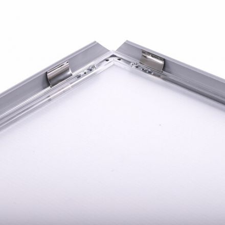 Рамка настенная с "клик"-профилем А3 (297х420 мм), алюминиевый профиль, BRAUBERG "Extra", 238221