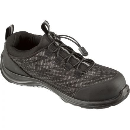 Кроссовки Мистраль Light ПУ из текс со светоотр эл черн с МП р. 42 (135559)