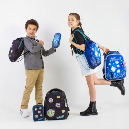 Пенал BRAUBERG, 1 отделение, 1 откидная планка, EVA, 22х10х5 см, "Sweet dreams", 270704