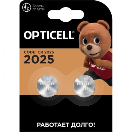 Батарейка Opticell Specialty 2025 2шт/уп