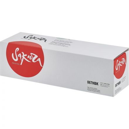 Картридж лазерный Sakura 067H BK чер.пов. емк для Canon LBP631/MF651/MF657