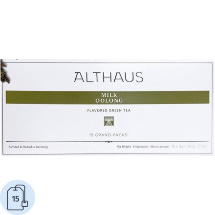 Чай Althaus Milk Oolong Grand Pack Молочный Улун, 15пак/уп (TALTHB-GP0058)