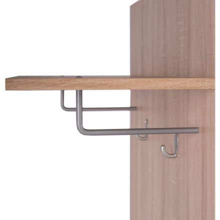 Вешалка настенная  ШС_Сириус 78,2х100 сонома