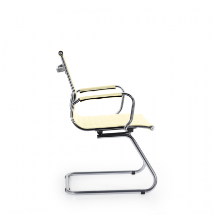 Кресло СН-300 Кайман Н/п soft хром S-0415 (желто-бежевый) Кресло СН-300 Кайман Н/п soft хром S-0415 (желто-бежевый)