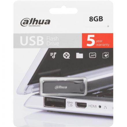 Флеш-память Dahua 8 ГБ, USB2.0 DHI-USB-U156-20-8GB Флеш-память Dahua 8 ГБ, USB2.0 DHI-USB-U156-20-8GB