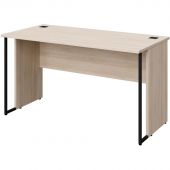 Стол К-Loft 241S011 1380х670х752 дуб сканд/мет. черный