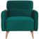 Кресло 0MX_ХД Finsoffa HYGGE Relax 1, раскл. тк. велюр Formula 668 зеленый