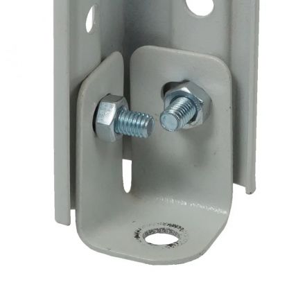 Регулируемая опора + металлический подпятник комплект для стеллажа