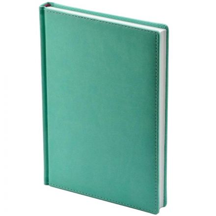 Ежедневник недатированный А5+, 136л, VELVET ментоловый 3-115/33 Ежедневник недатированный А5+, 136л, VELVET ментоловый 3-115/33