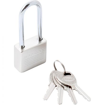 Замок навесной УЗК_Аллюр ВС1Ч-032Д (32хd=5х44)чугун(16694)хром(дл.дуж/5кл)