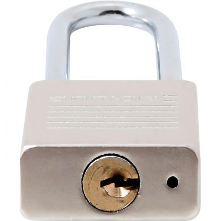 Замок навесной УЗК_Аллюр ВС1Ч-032Д (32хd=5х44)чугун(16694)хром(дл.дуж/5кл)