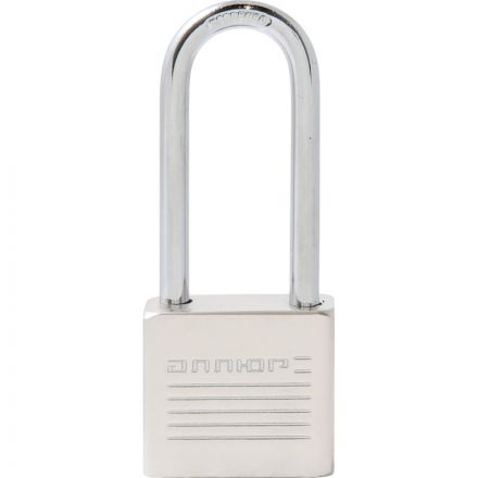 Замок навесной УЗК_Аллюр ВС1Ч-032Д (32хd=5х44)чугун(16694)хром(дл.дуж/5кл)