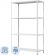 Стеллаж металлический ГТС_ТС Лайт 2000х1200х500 сост.ст. Полки:4 шт, металл