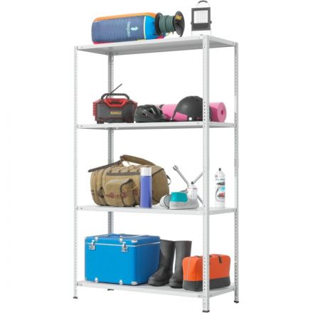 Стеллаж металлический ГТС_ТС Лайт 2000х1200х500 сост.ст. Полки:4 шт, металл