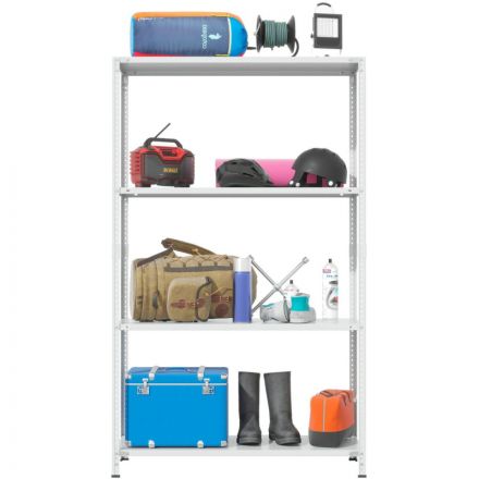 Стеллаж металлический ГТС_ТС Лайт 2000х1200х500 сост.ст. Полки:4 шт, металл