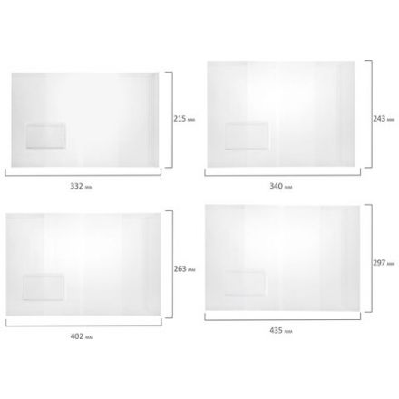 Обложки ULTRA для тетрадей и учебников с кармашком и вкладышами, НАБОР 17 шт., ПЛОТНЫЕ, 100 мкм, BRAUBERG, 273208