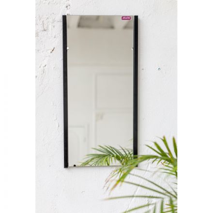 Зеркало настенное TI_Attache Мюлен 385x765 мет.черный